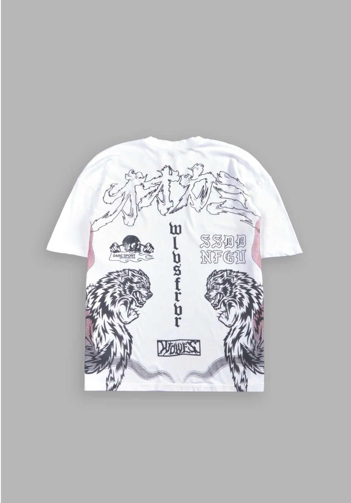 Our Code Premium Oversized Tee in White