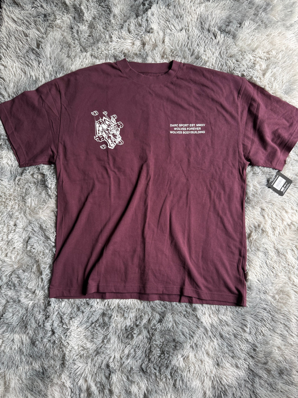 Naruto "Premium" Oversized Tee in Purple