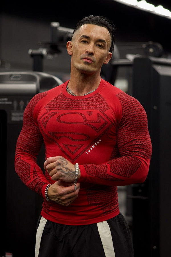 Superman Compression Longsleeves