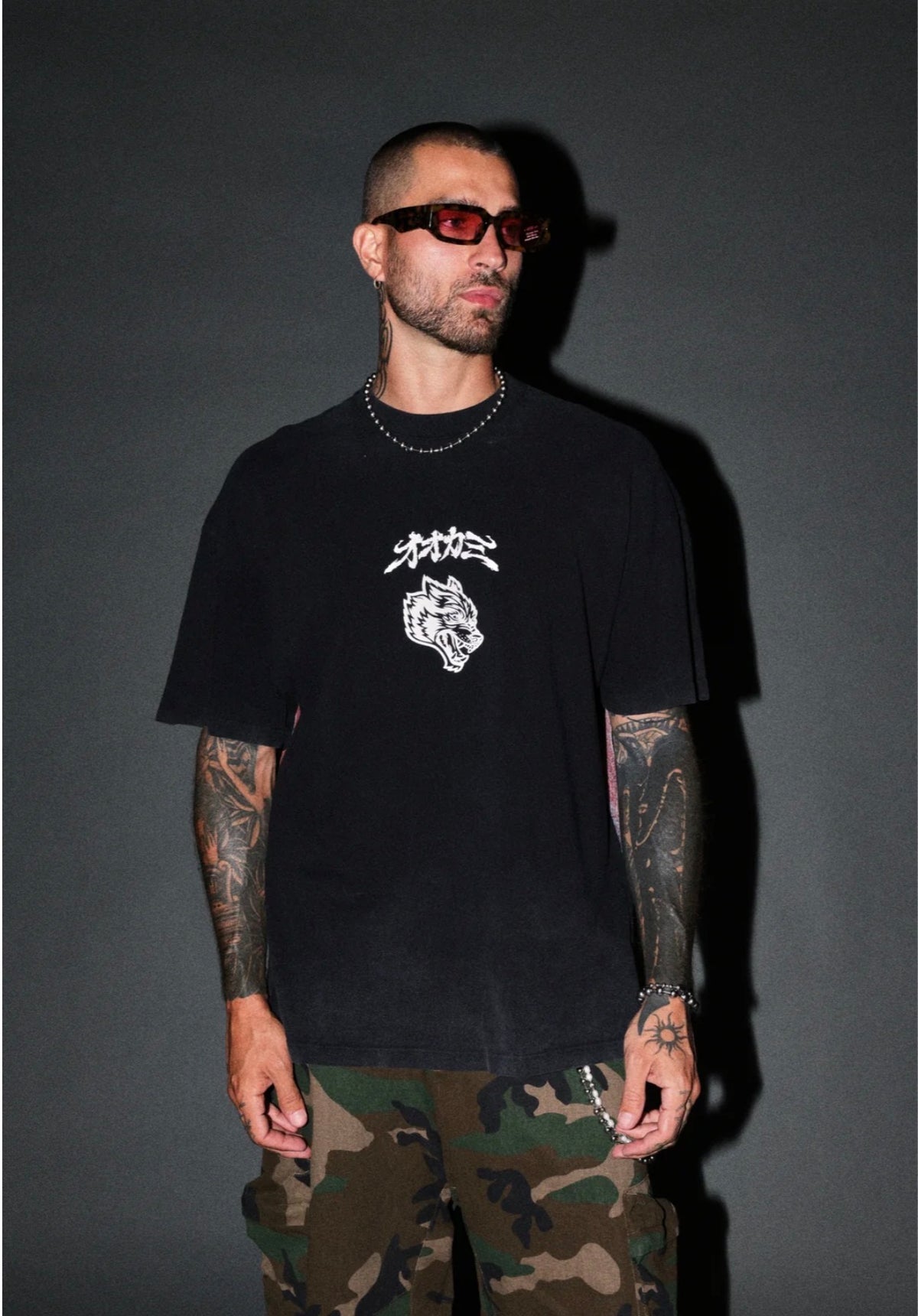 Our Code Premium Oversized Tee in Black